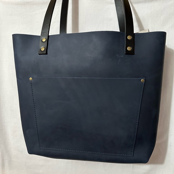 Portland Leather Handbags - Portland leather tote bag